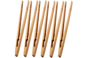 Homoyoyo 6pcs Educational Wooden Tweezers for Boys and Girls Fine Motor Skill Development Toys for Toddlers