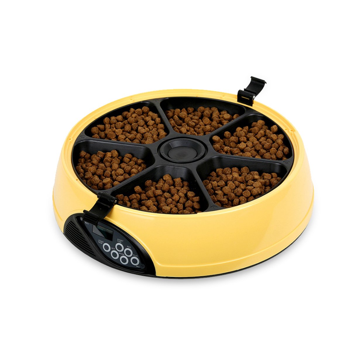 PETCUTE Automatic Cat feeder Pet food dispenser Dog Feeder Automatic pet feeder Voice Recorder 6 Meal/Day programmable