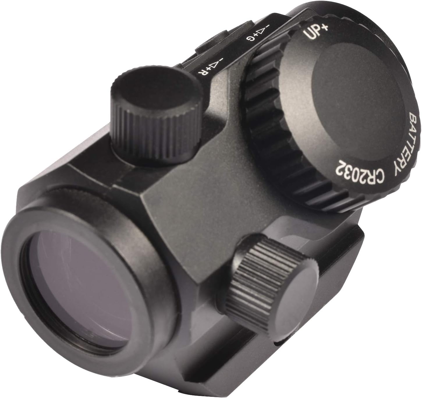 1x20mm Side Red Green Dot Sight 3MOA Dot Size Professional Red Dot Gun Sight Rifle Scope with Micro QD Mount (Black) : Sports & Outdoors
