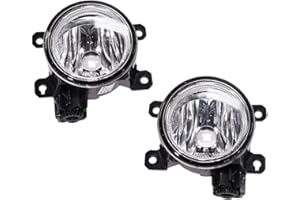KARPARTS360 For Honda Pilot Fog Light Assembly 2016 17 2018 Pair Driver and Passenger Side For HO2592136 + HO2593136 | 33951-TY0-305 + 33901-TY0-305