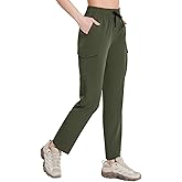 baleaf Women's Hiking Pants Cargo Quick Dry Pants Water Resistant Loose Lightweight Travel Fishing Outdoor UPF50+