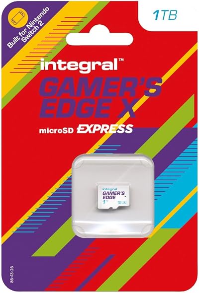 Integral 1TB Gamer's Edge X microSD Express PCIe NVMe for Nintendo Switch