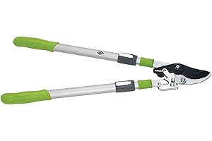 Garant Botanica 29-Inch Bypass Lopping Shears with Telescopic Handles – Extendable Tree Lopper (Up to 40-Inch) – High-Carbon 
