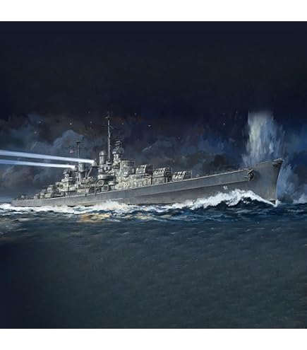 thumbnail image 2 of Academy 1/350 Scale USS CA-35 Indianapolis Military Ship Model Kit – #14107 2 of 5