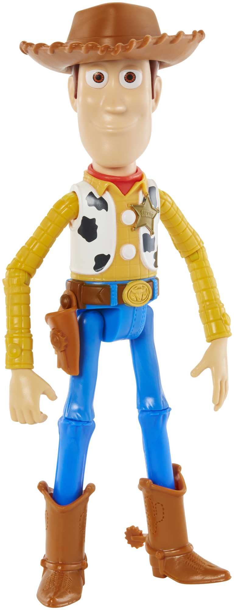 Disney Pixar Toy Story Woody Action Figure, 9.2-in / 23.4-cm Tall, Highly Posable with Authentic Detail, Collectible Movie Toy, Gift for Collectors & Kids Ages 3 Years Old & Up