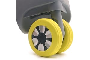 uinhuine 9Pack Luggage Suitcase Wheels Cover Carry on Luggage Wheels Cover for most 8-spinner Wheels Luggage Sets