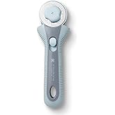 Missouri Star Rotary Cutter, 45mm Blade, Rolling Cutter Tool for Quilt Appliques and Cutting Fabrics, Essential Quilting and Sewing Supplies for DIY Craft Projects
