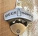 Beer Thirty Wall Mounted Bottle Opener with Free Stainless Steel Mounting Screws by Barware Gear