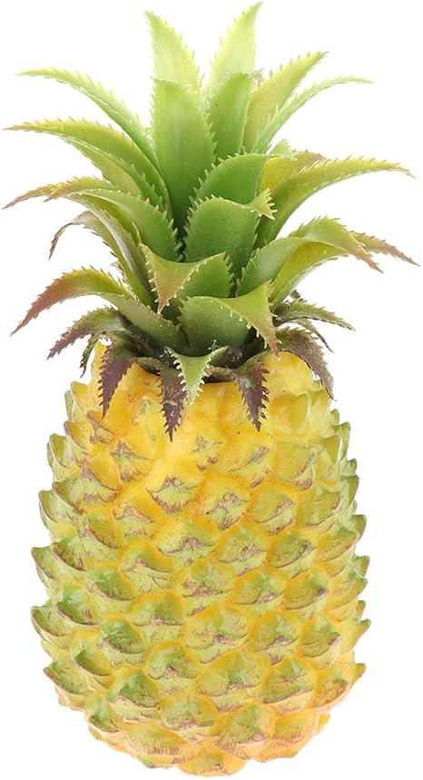 Amazon Fenteer 1個の人工フルーツモデル 子供のためのの食べ物赤ちゃんの遊びと学習 マンゴスチン パイナップルグリーン プラモデル 通販