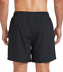 Surenow Men's Athletic Running Shorts Lightweight