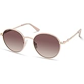 GUESS womens Classic Round Sunglasses Round Sunglasses