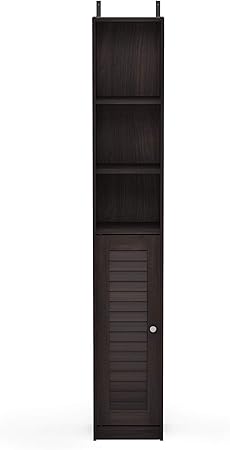 Furinno Badezimmerschrank, Espresso, 24.9 x 24.9 x 159.9 cm: Amazon.de