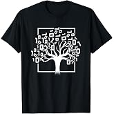 Binary Tree Computer Science Coding Programmer Apparel T-Shirt