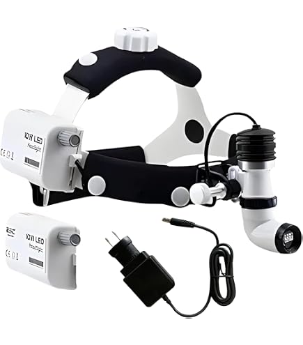 Amazon.com: Heine ML4 LED Headlight with Headband Professional L