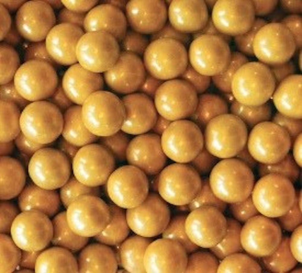 Gold Sixlets Candy 5LB Bag