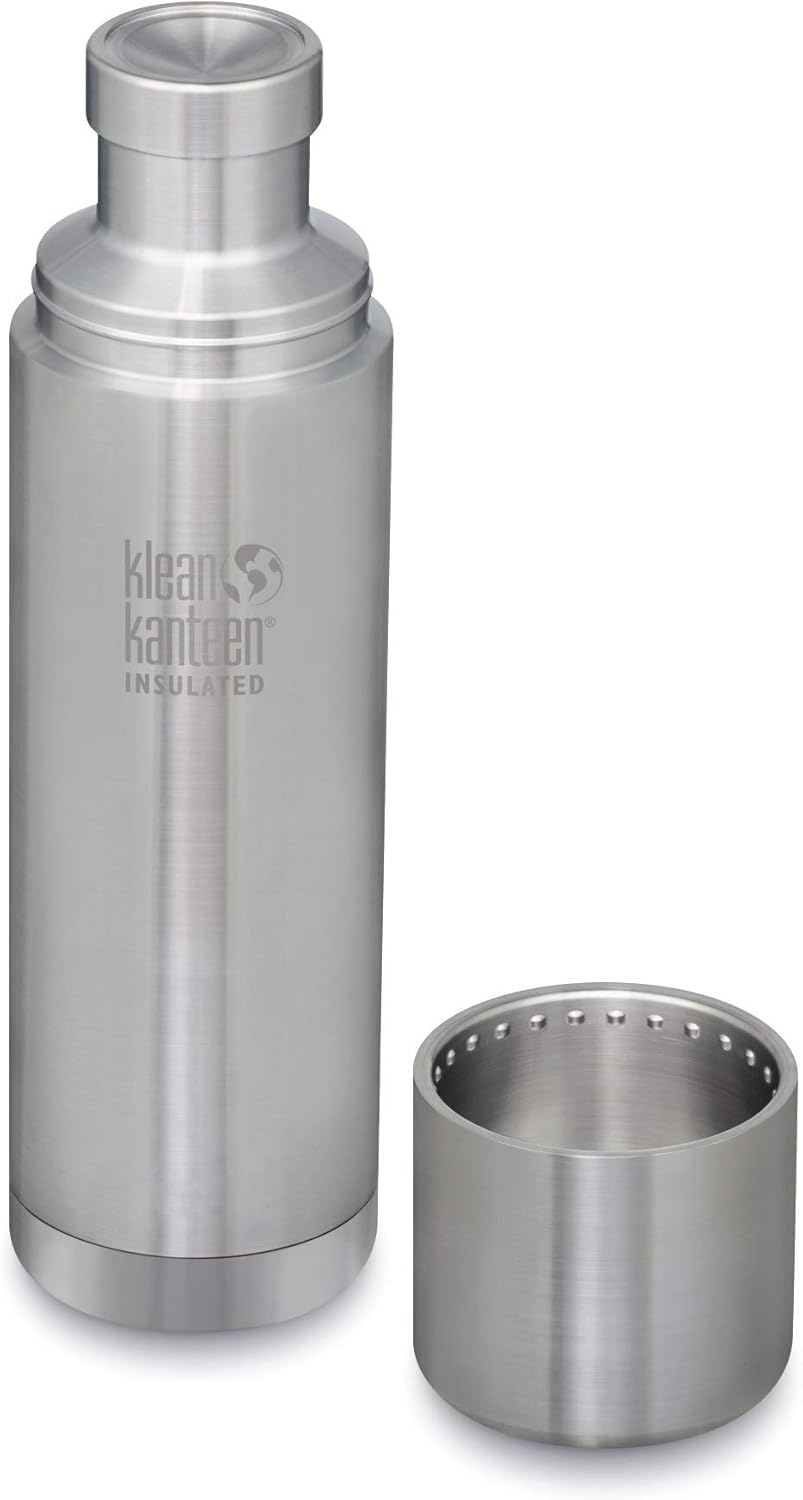 Klean Kanteen 1004929 Unisex - Adult TKPro Water Bottle, Brushed Stainless, 1000 ml, Brushed Stainless Steel - Image 5