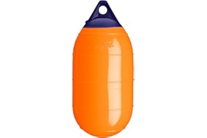 Polyform LD-Series Low Drag Buoy LD-1 Standard Blue Ropehold - Orange