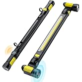 3000LM Rechargeable LED Underhood Work Light, 【Auto On/Off】 Work Light | 3000LM brightness for engine bays, garages, workshops and roadside repairs; magnetic mounting, hooks, 5200mAh battery