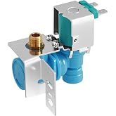 242252603 Refrigerator Ice Maker Water Inlet Valve for kenmore Frigidaire | Water Inlet Valve for Electrolux Icemaker Refrigerator Solenoid Valves,Replacement parts AP5671756 241803701 241803703 etc