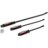 Mayhew Tools Mayhew 61355 Dominator Screwdriver Pry Bar Set, Curved, 3-Piece