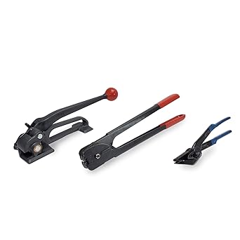 Amazon Com Idl Packaging Strapping Tool Set For 1 2 Steel Strapping Tensioner Sealer Cutter For Steel Metal Banding Packaging Strapping Tool Kit