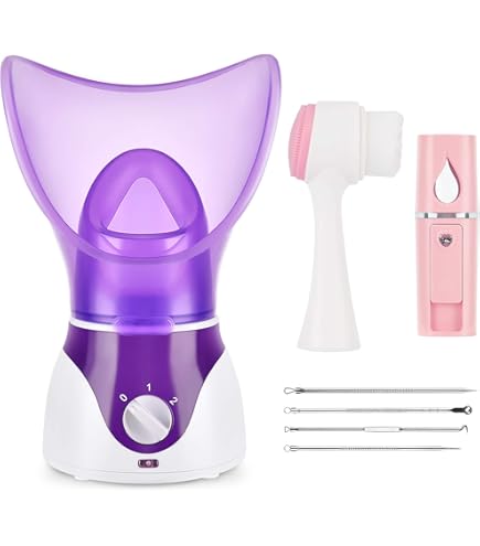 Amazon.com: Face Steamer for Facial Deep Cleaning, Facial Steamer