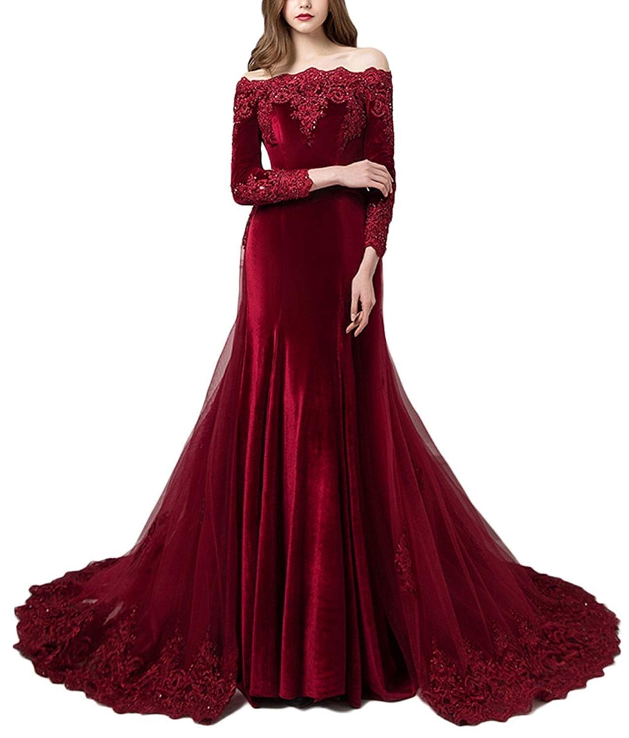 Best long sleeve dresses red carpet