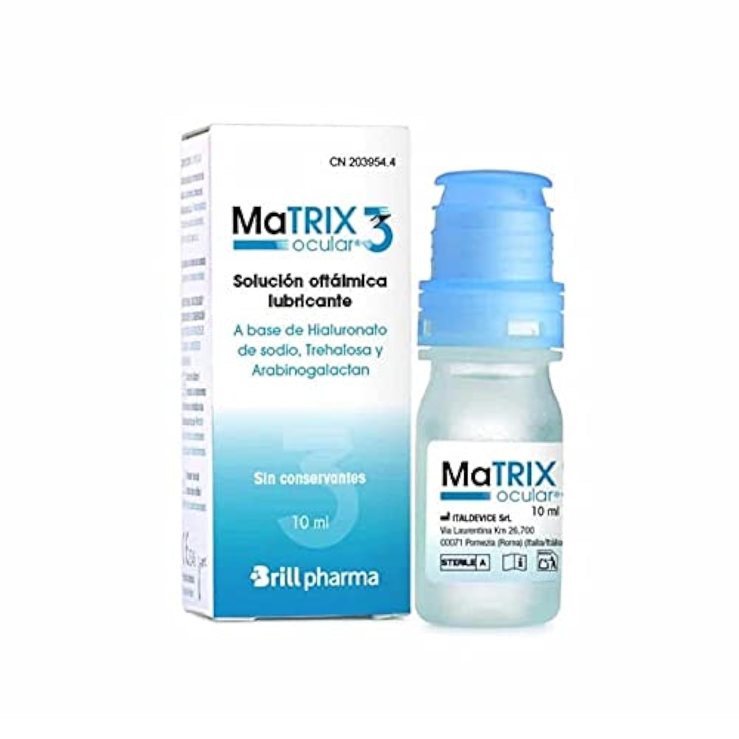 Matrix Ocular 3 Brill Pharma Ophthalmic Drops, 10 ml