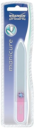 Wilkinson Sword Maniküre Feile Glas 4- in 1 Nagelfeile, 1 St
