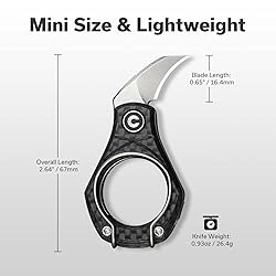CIVIVI Pyrus Mini Keychain Knife (1 Piece), Small