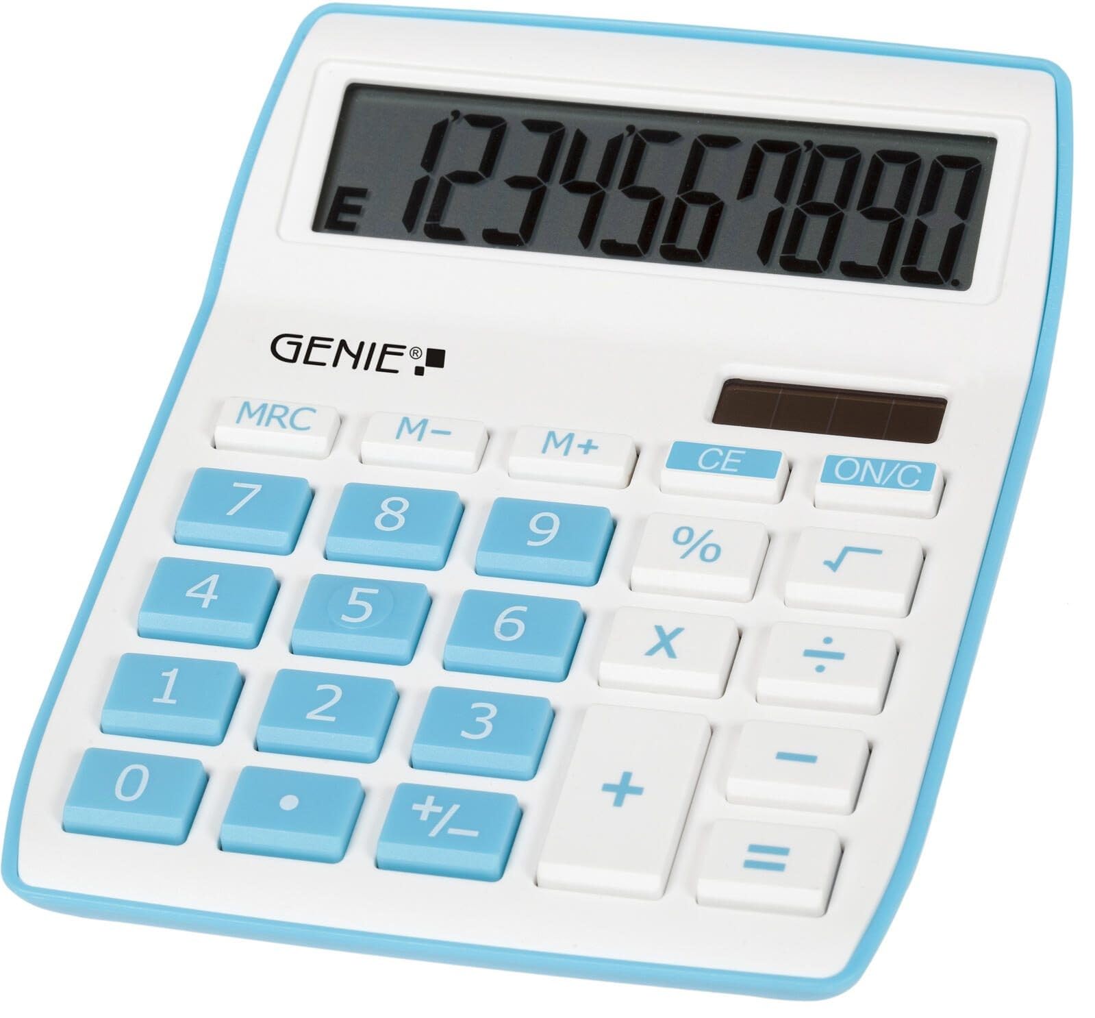Genie 12260 Desktop Calculator - Blue