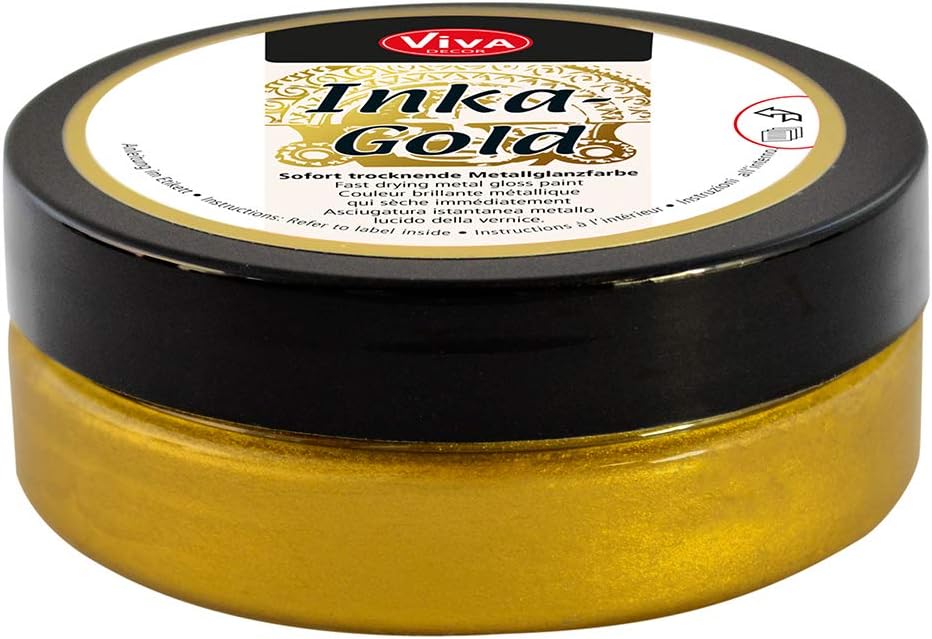 Viva Decor Inka Gold Pintura (50 g), Color Dorado Amazon.es Hogar