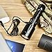 CVLIFE XML T6 LED Tactical Flashlight Adjustable Torch Light with Rechargeable Battery and 2 Chargers