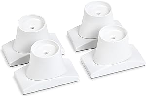 Wall Nanny Extender - 4 Inch Baby Gate Extension Kit (Made in USA) Extends Pressure Mounted Gates 4 Inches + Protects Walls - for Child, Pet & Dog Gates - Protector (4 Pack)