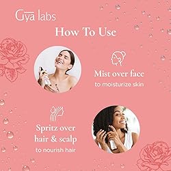 Gya Labs Bulgarian Rose Water Spray for Skin Care