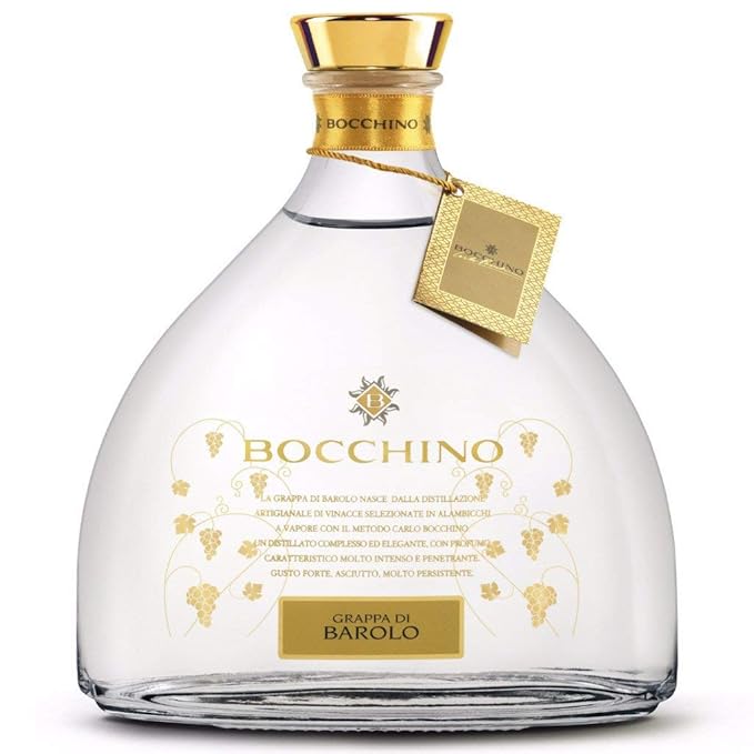 Bocchino- Grappa di' Barolo bianca' 70 cl 40° …