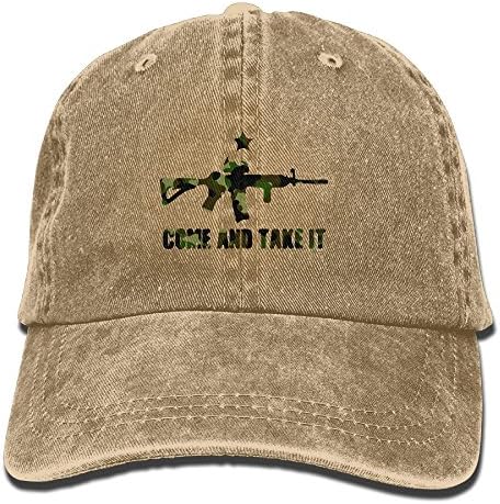 Ar-15 Come And Take It Adult Sport Adjustable Baseball Cap Cowboy Hat