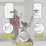 Aosite Window Restrictor 2pcs Child Safety Locks UPVC Adjustable No Drilling view 7