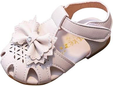 closed toe baby girl sandals