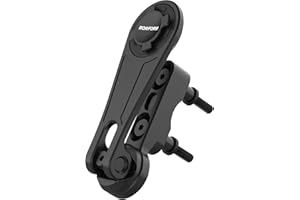 Rokform Motorcycle Perch Mount, Fits Most Harley's, Metrics, and Indian Cruisers, Secures Cell Via RokLock and Built-in Magnet (Black)