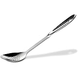 All-Clad T101 Stainless Steel Slotted Spoon Kitchen Tool, 13-Inch, Silver