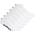PUMA Men's 6 Pack Low Cut Socks