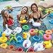 U.S. Pool Supply Inflatable Floating Pineapple Drink Holder Set (6 Pack) - Float Beverage Cans, Cups & Bottles - Fun Kid & Adult Pool Party