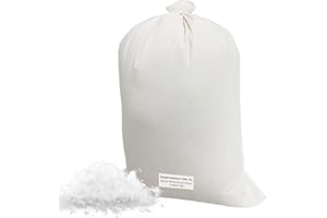 Dream Solutions USA Bulk Goose Down Filling - 100% Natural White Down and Feather 80/20 (1/2 lb) – Fill Stuffing Comforters, Pillows, Cushions, Jackets – Ultra Plush Hungarian Softness