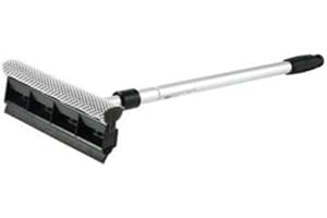 PREMIER QUALITY PRODUCTS Carrand 9046 8" Squeegee with 36" Steel Extendable Handle, Gray
