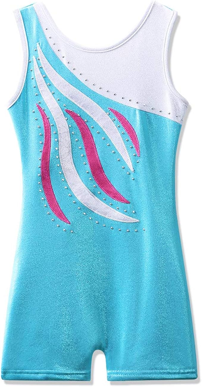 Biketards Gymnastics Leotards for Girls Ballet Dancewear 5