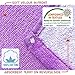 Softerry Rainbow Unicorn Velour Beach Towel for Kids 28in x 55in 100% Cotton (1 Towel 28