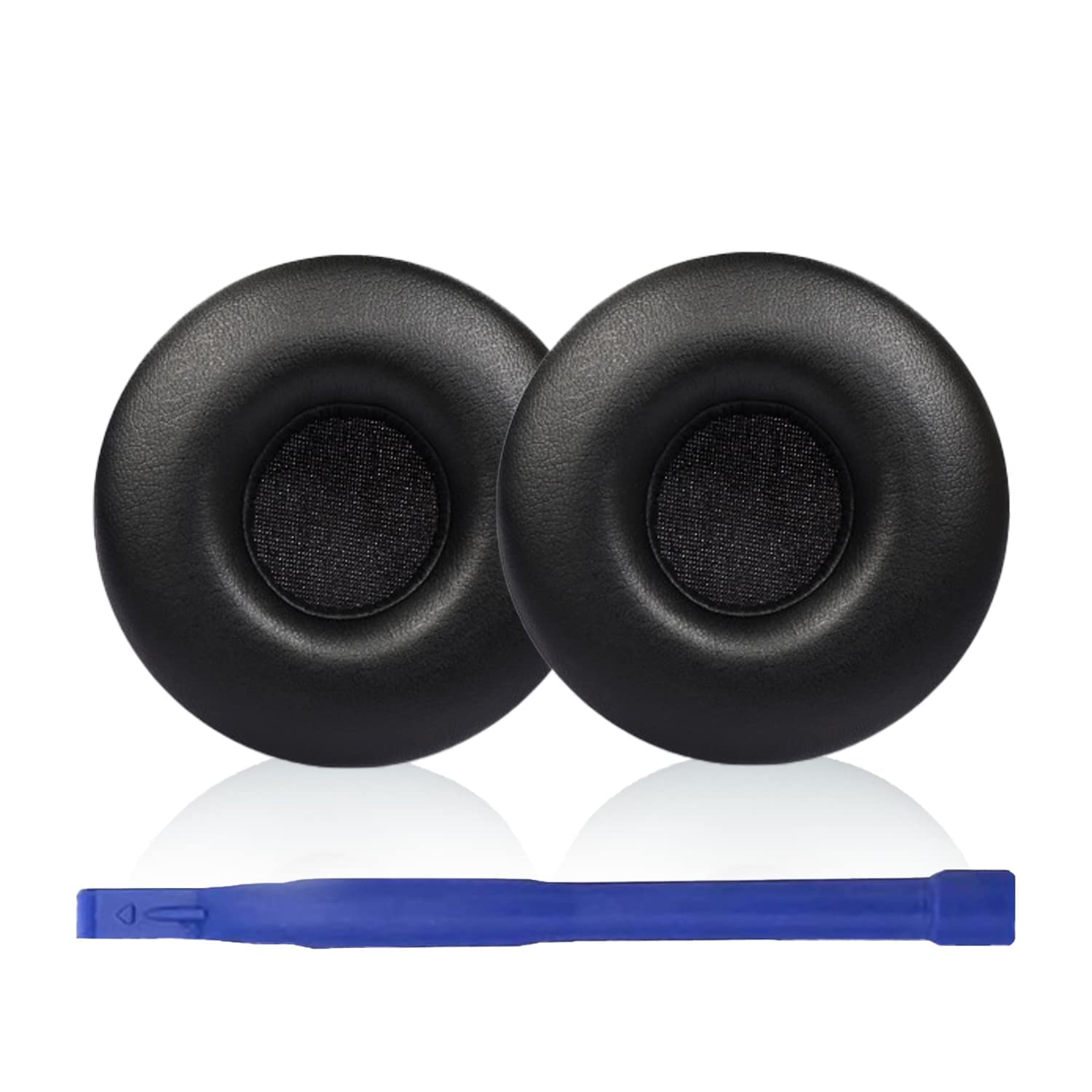 Aiivioll E40 BT Earpads Replacement Ear Pads Protein PU Leather Ear Cushion Compatible with JBL Synchros E40BT E40 S400 S400BT T450 Headphones (Black)