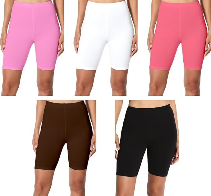 baby white cycling shorts