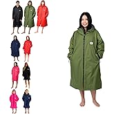COR Surf Swim Parka for Youth and Adults | Heavy-Duty Weatherproof Swimming Jacket with Size Options for Men, Women and Kids